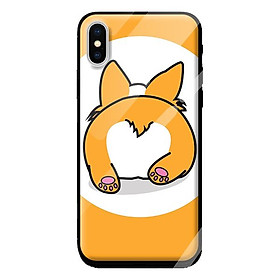 Ốp kính cho Iphone XS mẫu CORGI C2 - Hàng chính hãng