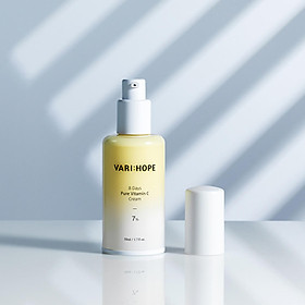 Kem VARIHOPE Pure Vitamin C Dưỡng Trắng Da Và Mờ Thâm Sau 8 Ngày 50ml