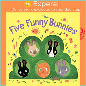 Sách - Five Funny Bunnies (Board Book) by Houghton Mifflin Harcourt (US edition, paperback)