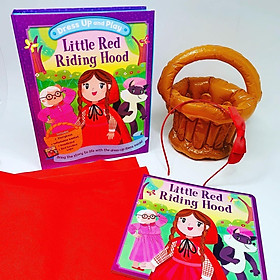 Ảnh bìa Dress Up And Play: Little Red Riding Hood - Hóa Trang Và Diễn Kịch: Cô Bé Quàng Khăn Đỏ