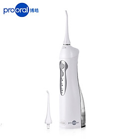 Máy tăm nước giúp răng chắc khỏe đánh bay mảng bám tooth cleaner non - electric design 5002 - white