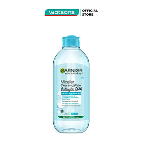 Nước Tẩy Trang Garnier Micellar Cleansing Water Salicylic BHA 400ml