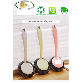Mua Miếng cọ xoong búi sắt có tay cầm dài 27cm
