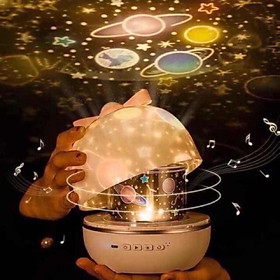 Mua Đèn ngủ chiếu sao  cổ tích  đại dương  sinh nhật xoay tự động đèn LED