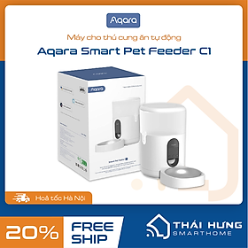 Máy cho thú cưng ăn tự động Aqara Smart Pet Feeder C1, bản Quốc tế, hàng chính hãng