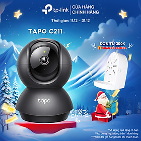 Mua Camera Wifi TP-Link Tapo C211 Độ Phân Giải 2K UHD Quay Quét 360 Độ - Hàng Chính Hãng