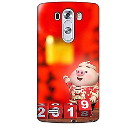 Ốp lưng dành cho điện thoại LG G3 Heo Chúc Mừng Năm Mới