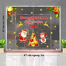 Mua Decal trang trí NOEL 2024 combo số 59