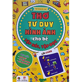 Thơ tư duy hình ảnh cho bé tập nói, tập đọc