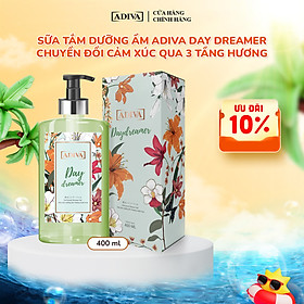 Sữa Tắm Dưỡng Ẩm Hương Nước Hoa ADIVA Day Dreamer 400ml
