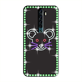 ỐP LƯNG ĐÍNH ĐÁ DÀNH CHO OPPO RENO 2