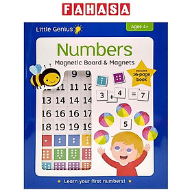 Little Genius: Numbers Magnetic Board & Magnets