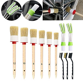 Vehicle Car Auto Interior Detailing Brush Kit Wheel Cleaning Brushes Tool