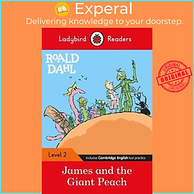 Sách - Ladybird Readers Level 2 - Roald Dahl: James and the Giant Peach (ELT Grade by Roald Dahl (UK edition, paperback)