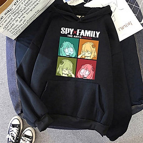 Mẫu Áo Hoodie Anime Spy X Family Phong Cách Harajuku độc đẹp