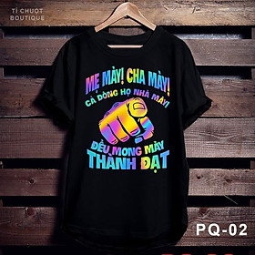 Áo thun phản quang 7 màu chỉ tay mặc đôi mặc nhóm siêu xinh