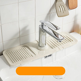 Kitchen Faucet Mat Washable Sink Drip Mat Reusable for Bathroom Restaurant
