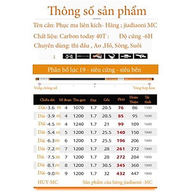 Sale to hot - Cần Câu Tay Phục Ma Liên Kích 6H - sale - xả hàng tồn