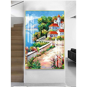 Mua Tranh Tráng Gương Treo Tường  Tranh Pha Lê  Tranh Đơn Tuyệt Đẹp