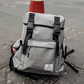 Balo Rút Hộp Saigon Swagger SGS - Balo Laptop Thời trang, Chất liệu Polyester tráng PU cao cấp, trượt nước chống thấm nước, Ngăn chống sốc riêng biệt, Độ bền cao, Nhiều ngăn, Balo Học Sinh