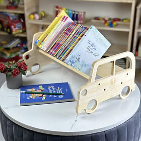 Mua Kệ Sách Bằng Gỗ Hình Ôtô Giúp Bé Rèn Luyện Tính Gọn Gàng  Decor Góc Học Tập Cho Bé