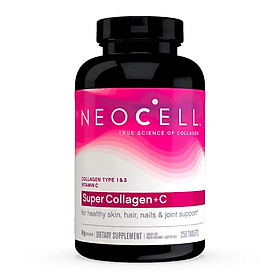 Viên uống Collagen NeoCell Super Collagen +C và Biotin mẫu mới