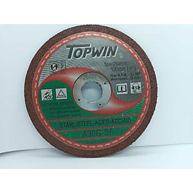 Mua Đá cắt sắt Topwin 100x2x16 chuyên dụng - Chuyên cắt sắt thép  inox...