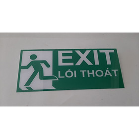 Mua Bảng Exit Lối Thoát mica