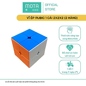[M8832-3 - Mota Montessori] Đồ chơi cho bé Rubik 2 hàng 2x2x2 - Hàng chính hãng