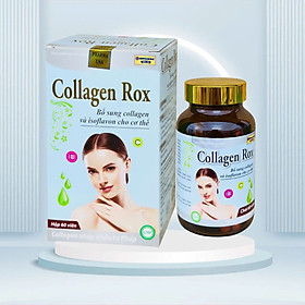 Viên uống trắng da COLLAGEN ROX , Hộp 60 viên hỗ trợ làm đẹp da, giảm nám mờ thâm