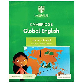 Cambridge Global English Learner's Book 4 With Digital Access (1 Year) 2nd Edition