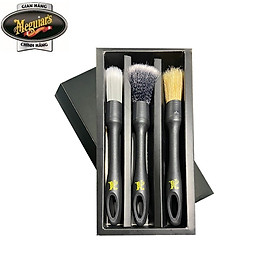 Meguiar's Bộ chổi cọ đa năng chăm sóc nội thất xe ô tô - MGBR003