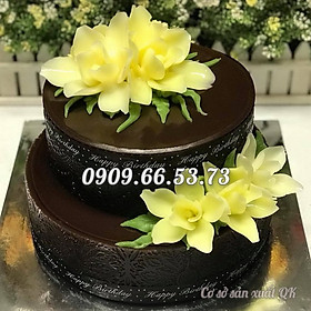 Khuôn rau câu silicon hoa ngọc lan 9 cánh loại 11 cm - Mã số 1689