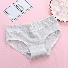 Quần Lót Nữ Cotton Kháng khuẩn Phối Ren Cạp Thời Trang Hàn Quốc  Hàng Loại Đẹp