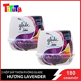 Combo 2 sáp thơm glade hương lavender 180gx2