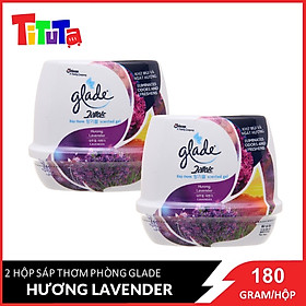 Combo 2 Sáp Thơm Glade Hương Lavender 180gx2