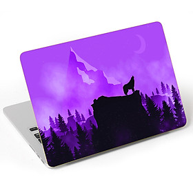 Mua Mẫu Dán Skin Trang Trí Mặt Ngoài + Lót Tay Laptop Nghệ Thuật LTNT - 1044