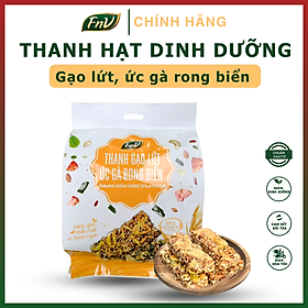 Thanh gạo lứt ức gà rong biển bịch 150g