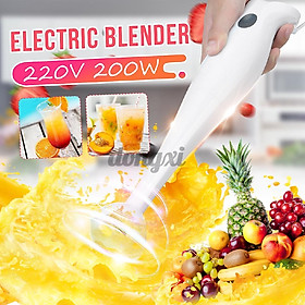 Máy Xay Sinh Tố Cầm Tay Bằng Thép Không Gỉ 200w