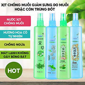 Mua Chai Xịt Chống Muỗi Phun Sương Có Hương Hoa Cỏ Tự Nhiên Chống Ngứa Hiệu Quả Phù Hợp Mọi Làn Da