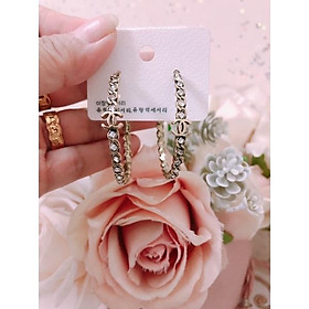Khuyên tai tròn đồng sale lỗ 70k