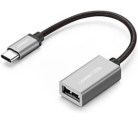 Mua Ugreen UG30645US203TK 13CM Màu Xám Dây USB Type-C OTG tốc độ 5Gbps vỏ nhôm - HÀNG CHÍNH HÃNG