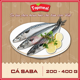 HCM - Cá saba (200 - 400g) - Thích hợp với các món kho, hấp cuốn bánh tráng, nướng chanh, sốt tương, chiên - [Giao nhanh TPHCM]