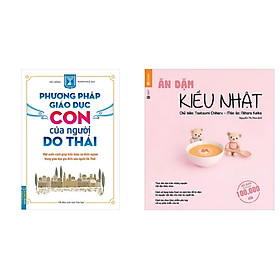 Combo 2Q: Phương Pháp Giáo Dục Con Của Người Do Thái + Ăn Dặm Kiểu Nhật (Sách Nuôi Con/Làm Cha Mẹ) - Thái An