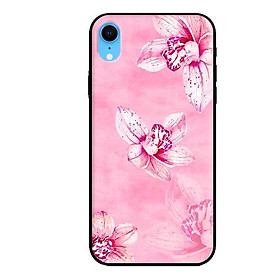 Ốp lưng cho iPhone XR  Hoa Lan - Hàng chính hãng