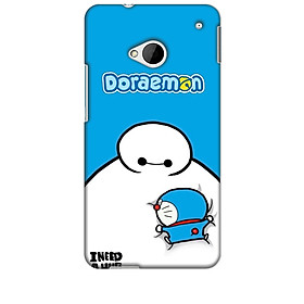 Ốp lưng dành cho điện thoại HTC M7 Big Hero Doraemon