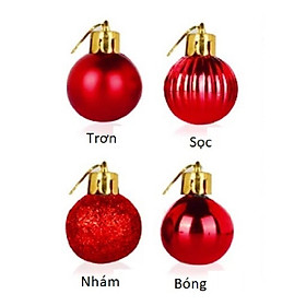 Mua Trái châu nhiều màu trang trí lễ noel