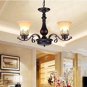 Đèn chùm - đèn trang trí phòng khách cao cấp Royal lamp kèm bóng LED chuyên dụng