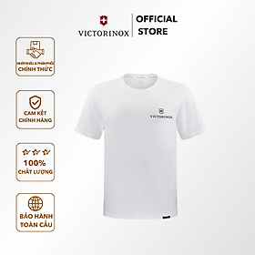 Áo thun Victorinox Brand Collection Logo Graphic Tee - White - Size