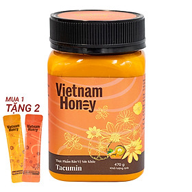 Mật ong Nghệ sữa chúa Tacumin 470g-VIETNAMHONEY